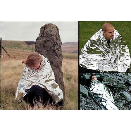 Multifunksjonelt førstehjelpsteppe, isolasjonsteppe, utendørs nødsituasjonsmatte, livreddende teppe, førstehjelpsutstyr, førstehjelps sovepose C5