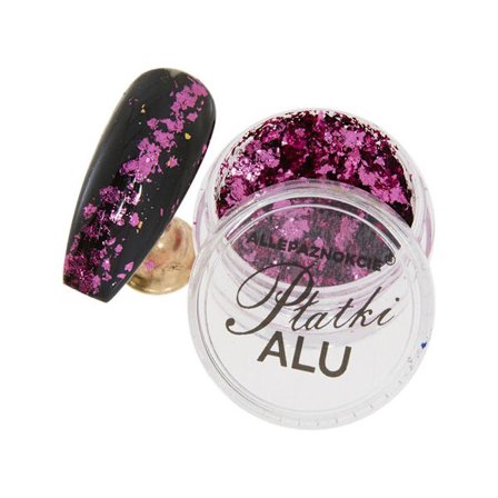 Kynsikoristeet - Metalli/Alu-hiutaleet - 04