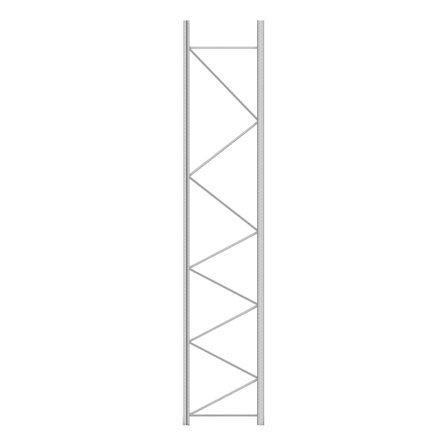 End frame ULTIMATE, 5500x1100 mm, 12500 kg