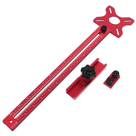 Router Fræse Not Beslag Skab Hardware Jig Router Cirkel Skærejig Punch Router Fræse Not Beslag Tommer