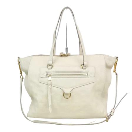 Louis Vuitton Vintage Pre-owned Læder louis-vuitton-tasker Hvid, Dame Vintage Tasker, Størrelse: ONE Size