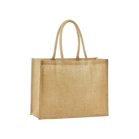 Westford Mill Classic Starched Jute Tote Bag One Size Natural/O