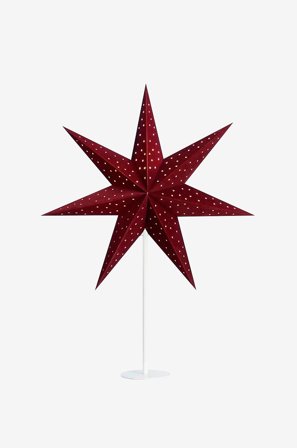 Markslöjd - CLARA Bordsstjärna 45 - Röd - Adventsstjärnor - Från Homeroom