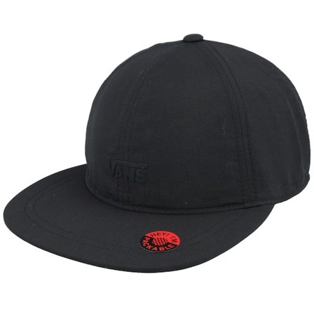 Vans - Black snapback Czapka Z Daszkiem - My Pace Curved Bill Jockey Black Strapback @ Hatstore