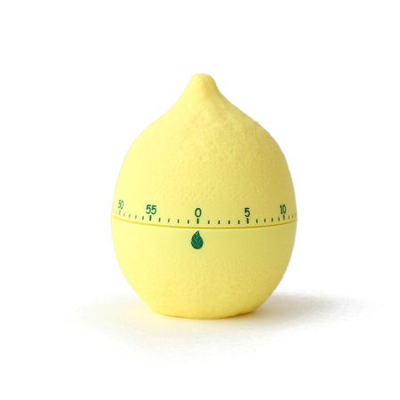 1 styck (Citron) Forma Mekanisk Timer Frukt och grönsaker tid