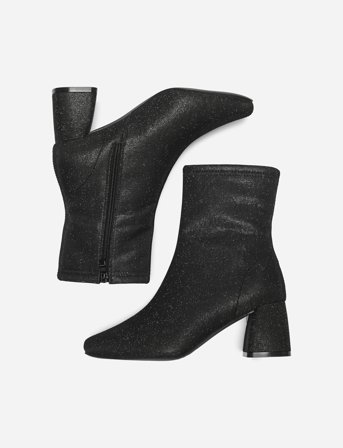 ONLY Onlbrielle-2 Glitter Sock Boot - Black - 39