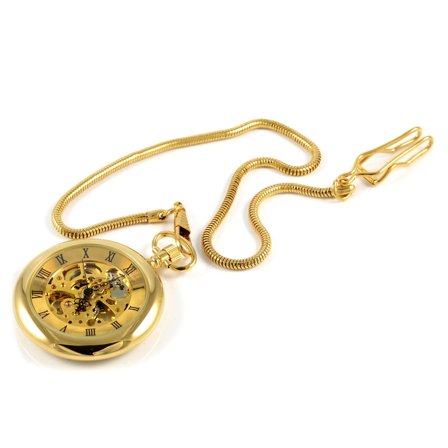 Roman Mechanical Pocket Watch for menn - Lommeur