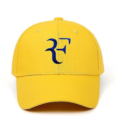 Federer Tennis Fan Broderet Baseball Cap Udendørs Sports Hat Casual Peaked Cap (FMY)