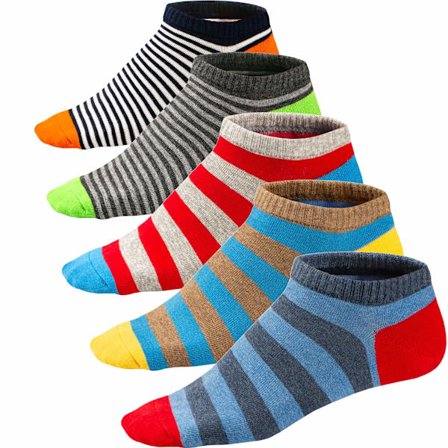 Miesten sukat värikkäät kuvioidut lyhyet puuvillasukat urheilukengät 39-46