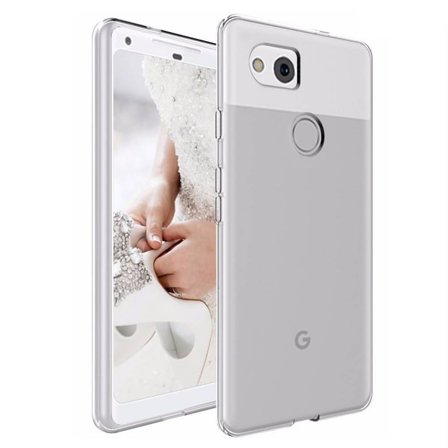 Google Pixel 2 XL Transparent Mjuk TPU Skal