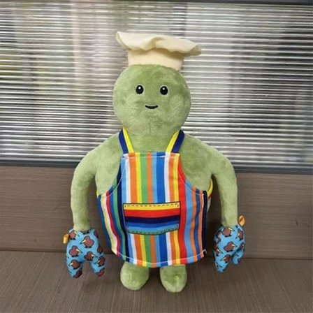 28 cm The Tiny Chef Plyschleksak Mjuk Fylld Docka från Tiny Chef Show Leksaksgåvor