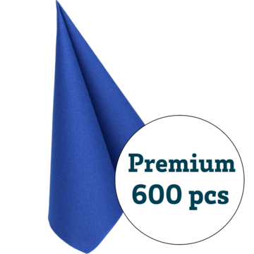 SERVIETT PREMIUM MØRKBLÅ 40X40