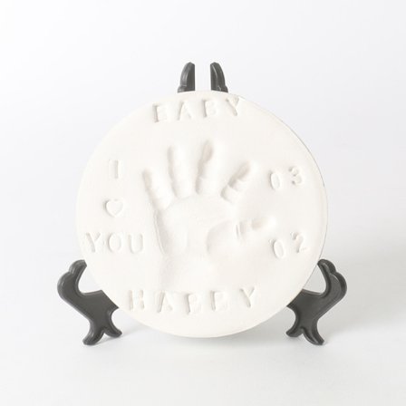 Baby Handprint Ornament Keepsake Kit - Personliga Newborn Ornament - Baby Art Keepsake Kit Staffli - Perfekta baby shower (flerfärgad färg)