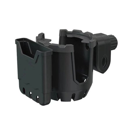 {xjxj} Universaali Mukiteline Puhelin Juomateline Lastenvaunut Maitopulloteline MUSTA