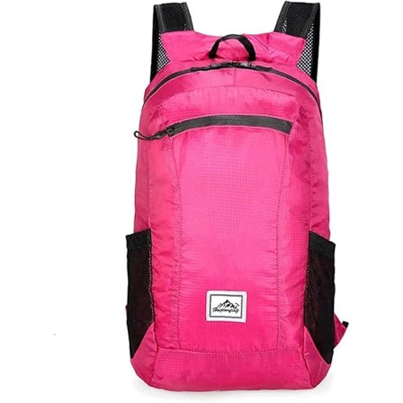 Letvægts sammenklappelig rygsæk, lille vandrerygsæk, holdbar let pakbar rygsæk til mænd og kvinder, til udendørs sport, rejser og gåture