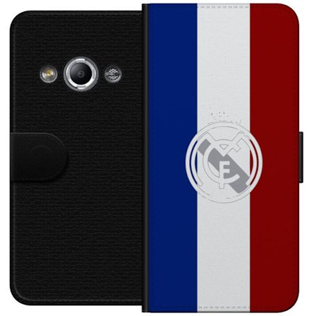 Kompatibelt Lommeboketui til Samsung Galaxy Xcover 3 Real Madrid Tricolor
