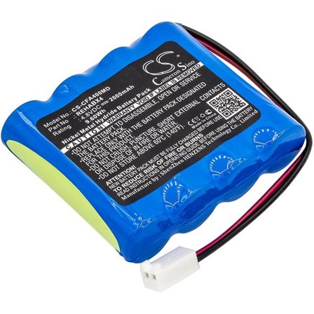 Batteri till Medicinsk för Cefar Activ X 4, Rehab X 4, RehabX4 m.fl.