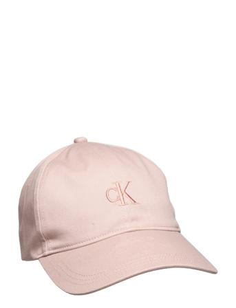 Minimal Monogram Cap Accessories Headwear Caps Lyserød Calvin Klein