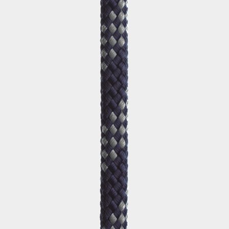 Rope by the metre Regatta Ropes Atlanta, Dyneema SK78 core, 32-braided polyester cover, navy blue/grey, Ø12 mm