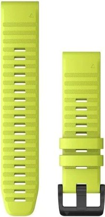 Garmin 6 QuickFit 22mm Watch Band Amp Yellow Silicone