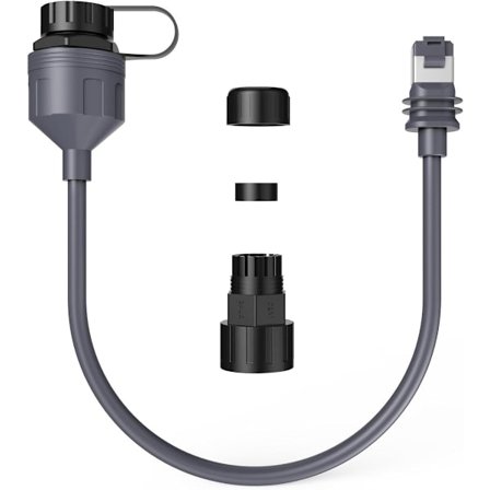 Starlink Gen 3/Mini Ethernet-adapter, vanntett skjøtekobling for StarlinkS Gen3 Standard SPX til RJ45, kompatibel med Star Link V3/Mini