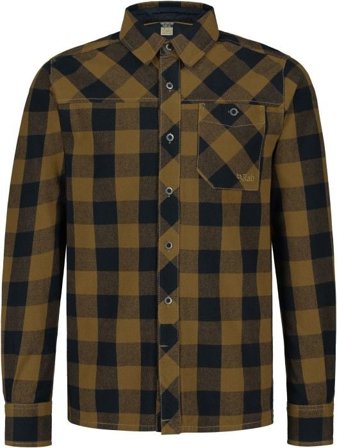 Rab M's Boundary Shirt Caramel Check