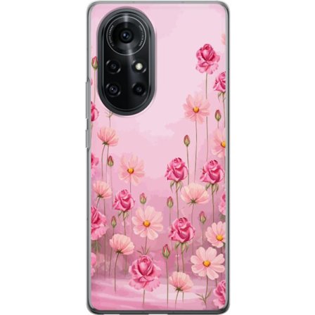 Kompatibel Mobilcover til Huawei nova 8 Pro Petal Reverie Soft Blush