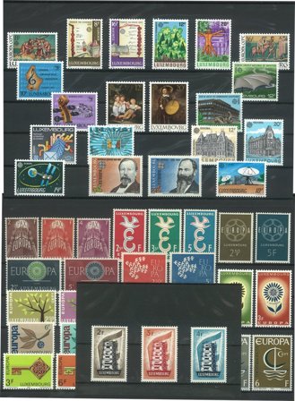Luxembourg 1956-1992 - EUROPA CEPT - Postfrisk