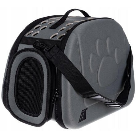 Bæretaske til hund og kat - Grå