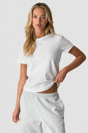 Everyday Cotton T-shirt White Snow