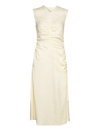 Costa - Blossom Jacquard Polvipituinen Mekko Cream Day Birger Et Mikkelsen