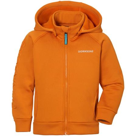 Didriksons Corin Kids Fullzip 4 Children Mid layer tops Orange 110