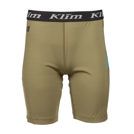 Klim Solstice -1.0 Women's Base Layer Shorts Burnt Olive S