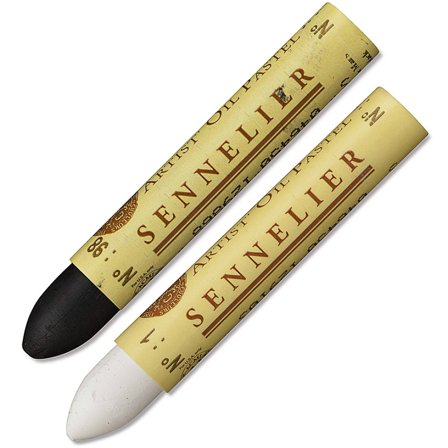 Sennelier Oljepastell 36ml Black