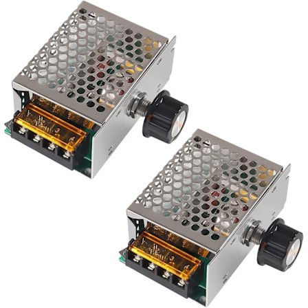 2 stk. AC 220V 4000W høj effekt SCR elektronisk spændingsregulator