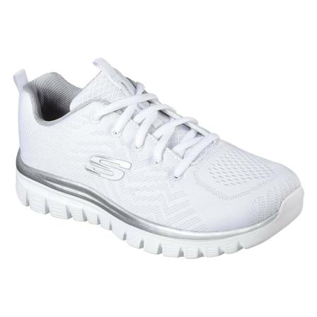 Skechers Sneakers Hvid, Dame, Størrelse: 39 EU