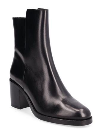 Booties Shoes Boots Ankle Boots Ankle Boot - Heel Svart Billi Bi
