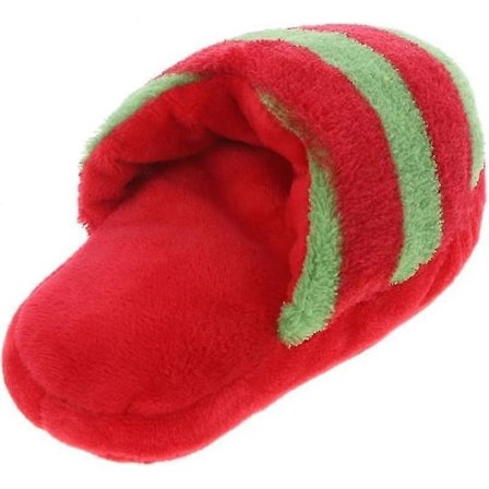 Plyslegetøj til hunde, formet som sutsko, tyggelegetøj til hvalpe