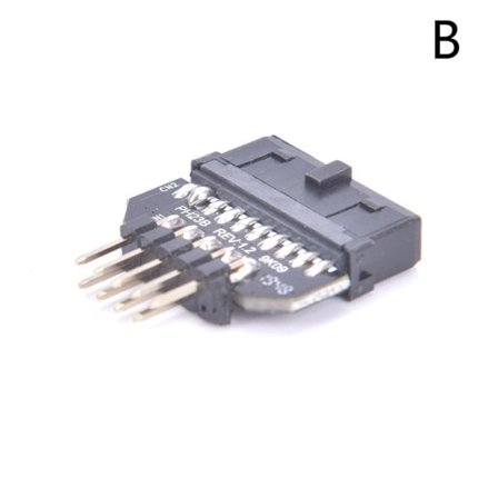 Front panel stik stik USB3.0 19-pin til USB 9pin adapter til bundkort