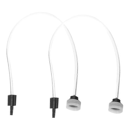 2 stk. Madforsegling Besparende Adapter Vakuumforsegler Slange Udskiftning Køkken Vakuumtilbehør