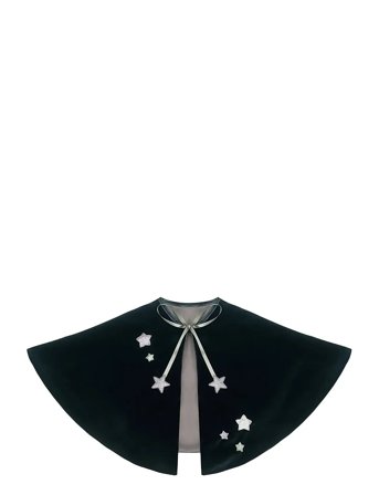 Mimi & Lula | Cape - Gertrude Witch - Black | ONE SIZE