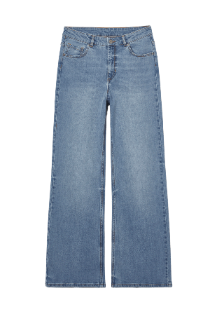 Carin Wester Raka jeans med hög midja CINDY Blå 34