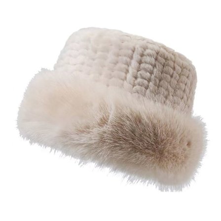 Pälsmössa Bucket Hats BEIGE