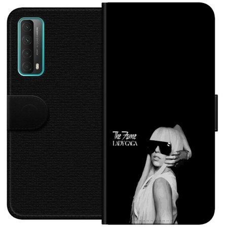 Kompatibel Tegnebogsetui til Huawei P smart 2021 Stranger Things plakat med cyklende silhuetter og rød lynstorm i dramatisk retrodesign