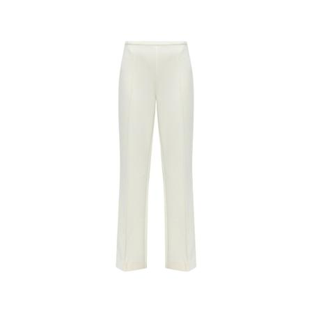 Proenza Schouler Bukser with stitching Hvid, Dame Chinos