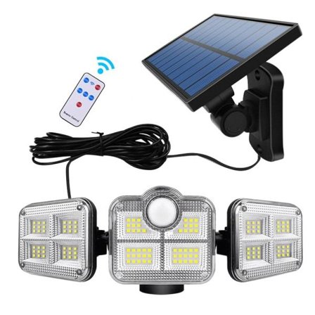 20w Super Bright Solar Lights 122/333led IP65 Vattenproof Outdoor Indoor Solar Lampa