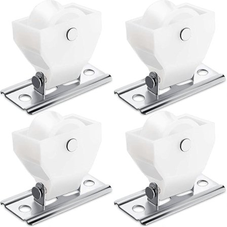 4 Stk. Romersk Gardin Snor Trisse Lille Plastik Snorlås til Romerske Plisségardiner og Australske Gardiner