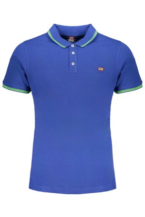 Norway 1963 Polo Maniche Corte Uomo Blu