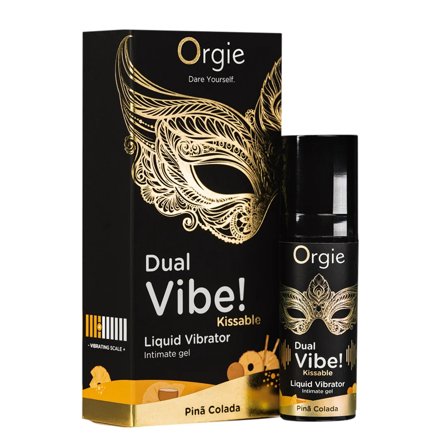 Orgie: DUAL VIBE! PINÃ COLADA 15ML - Erotik Vuxen: Forspill