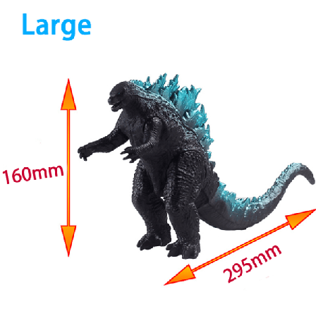 Godzilla King Of Monsters Mjukgummileksak Handgjord Modell Mov